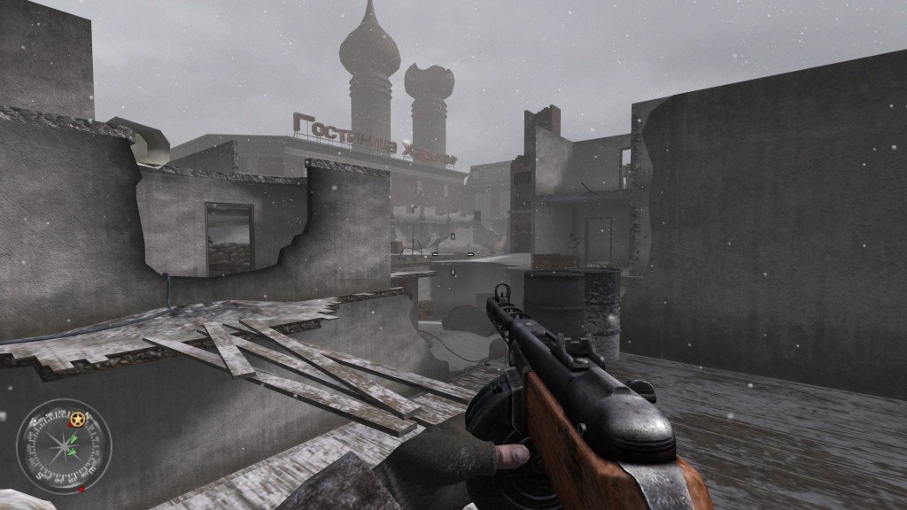 Миссия Call of Duty 2 в Сталинграде